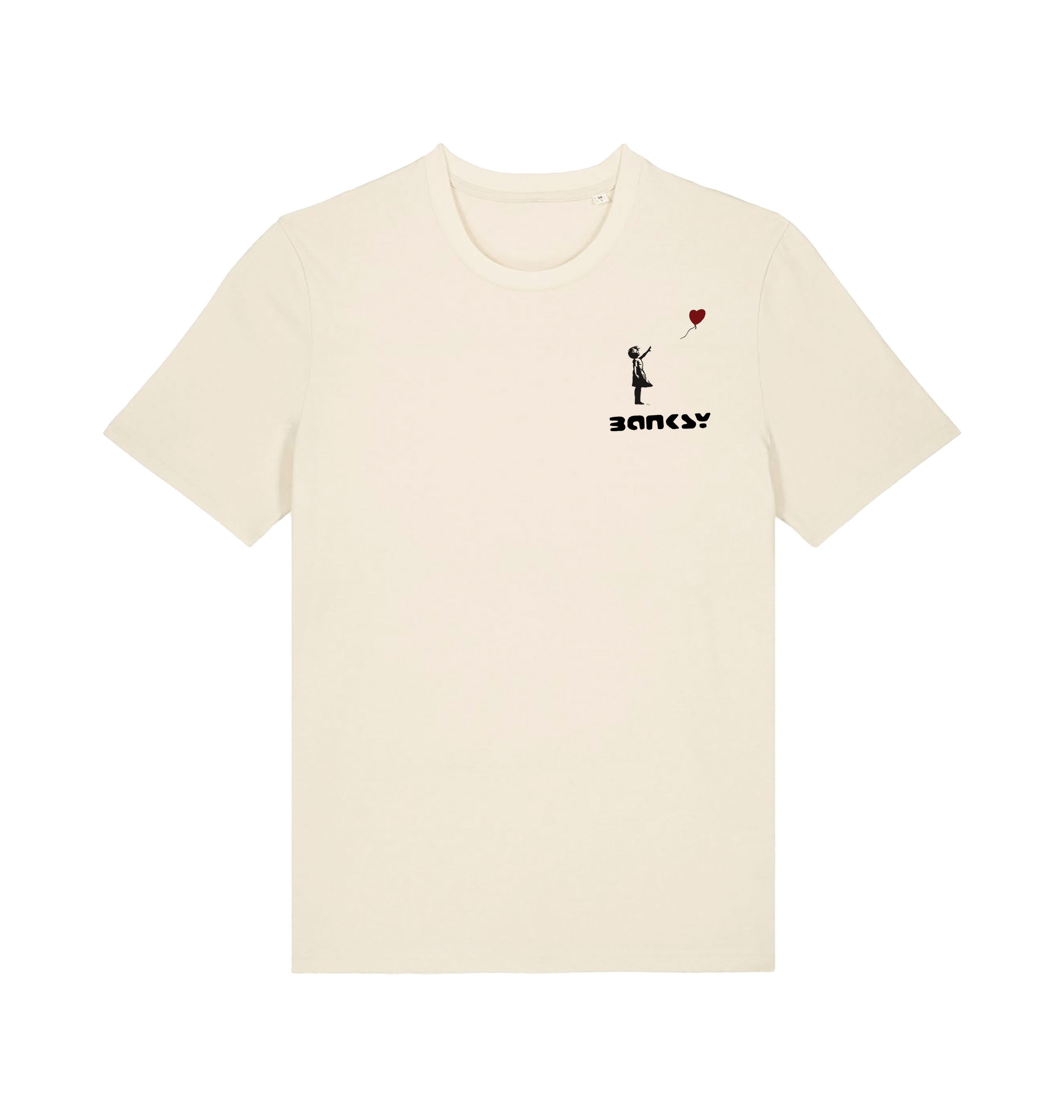 Natural Raw Printed T-shirt Front