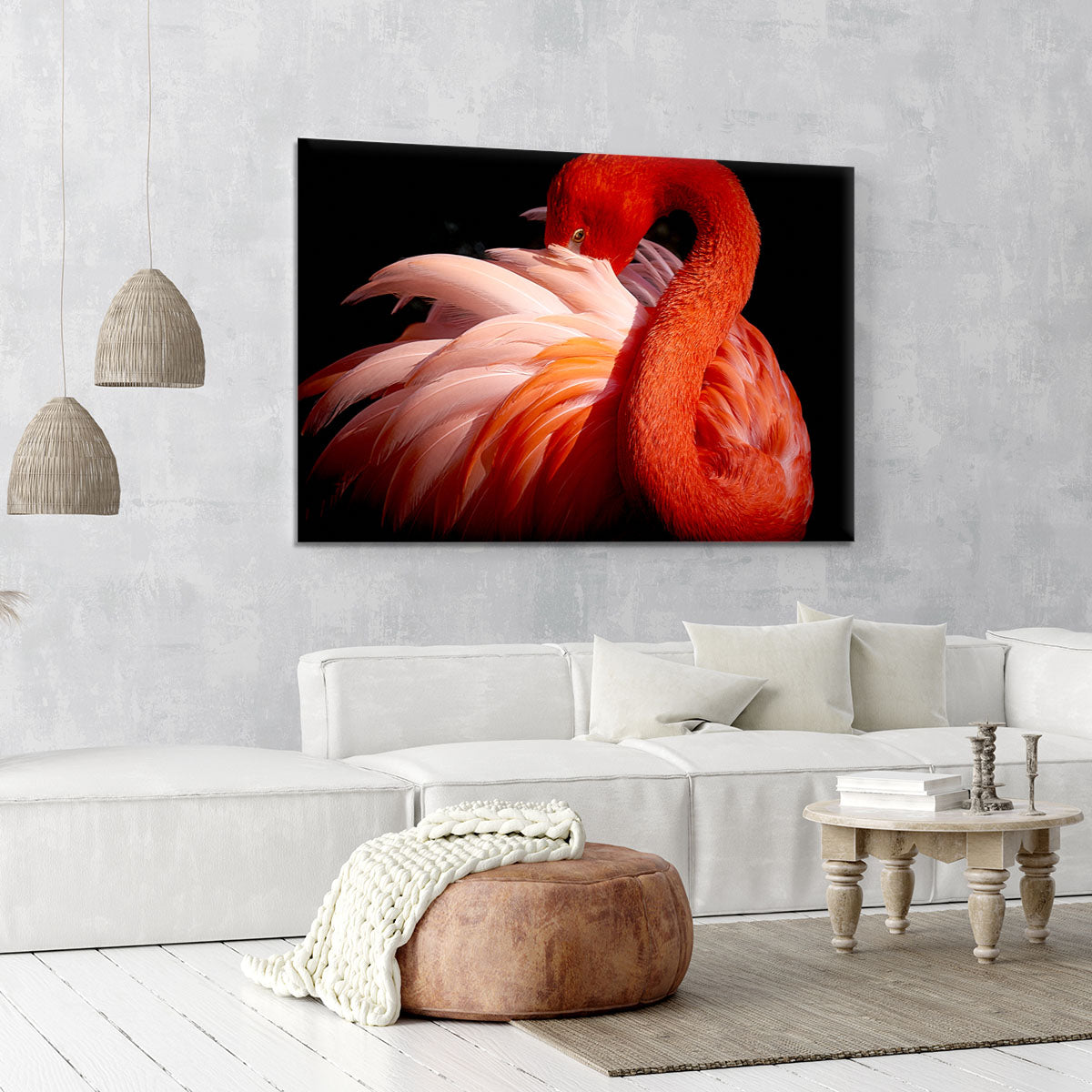 flamingo Canvas Print or Poster - 1x - 6