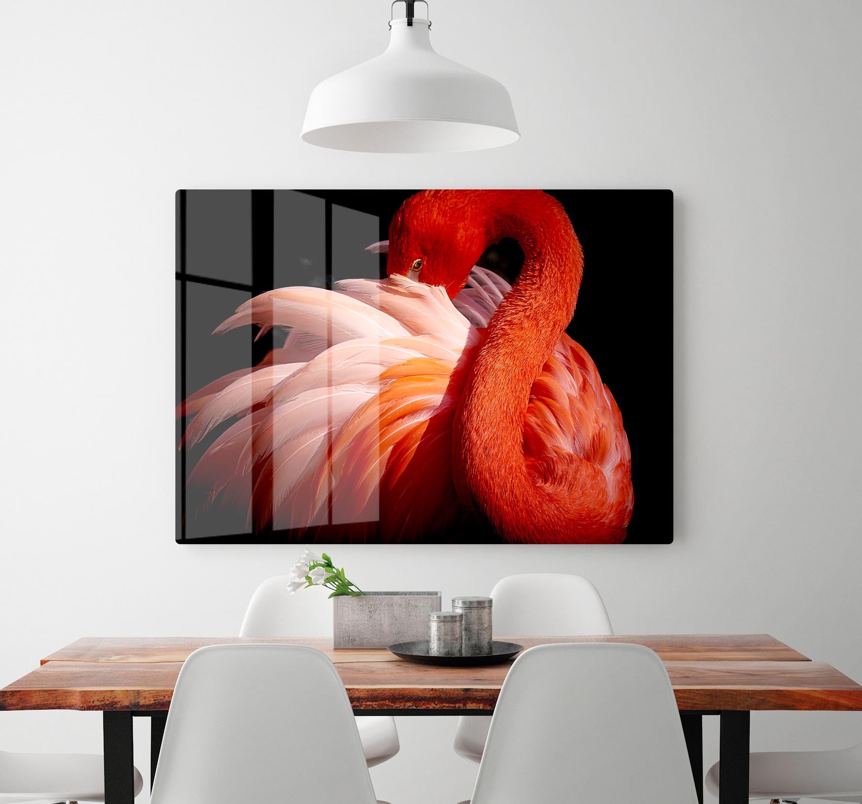 flamingo Acrylic Block - 1x - 2