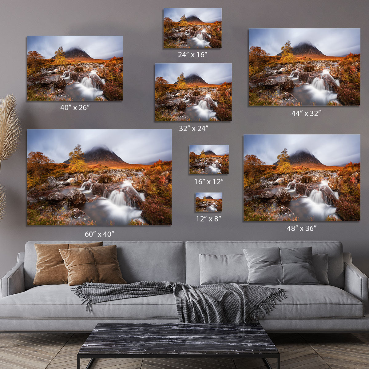 Autumn In The Glencoe Canvas Print or Poster - Canvas Art Rocks - 7