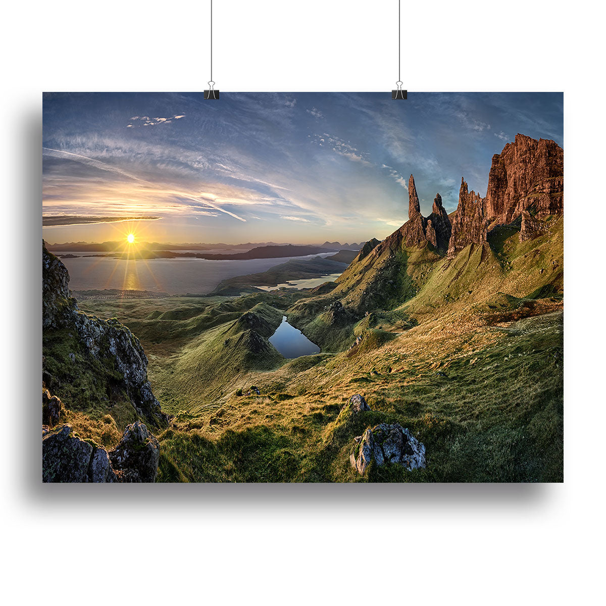 The Old Man Of Storr Canvas Print or Poster - Canvas Art Rocks - 2