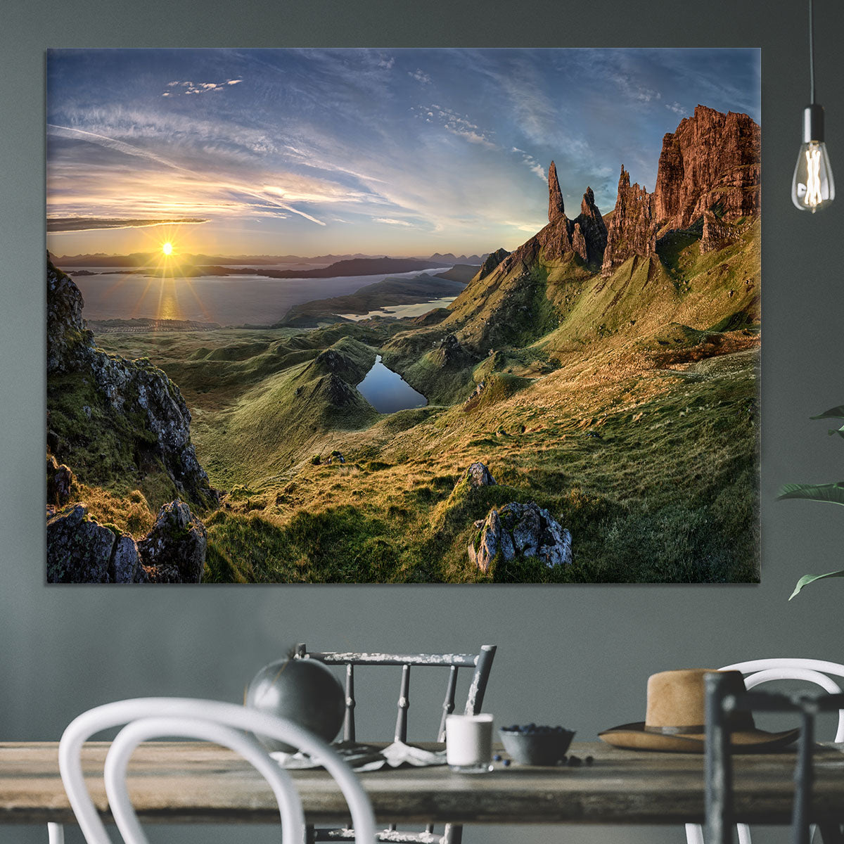 The Old Man Of Storr Canvas Print or Poster - Canvas Art Rocks - 3