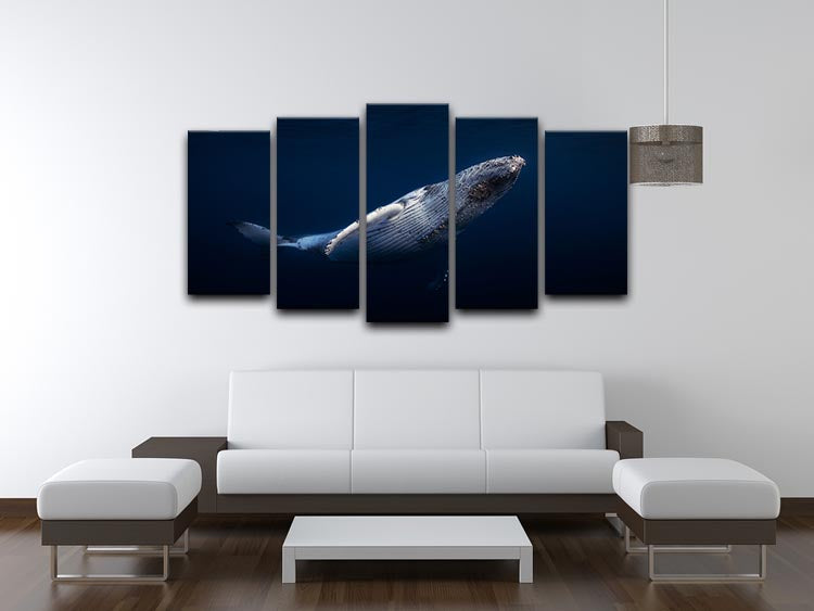 Humpback Whale 5 Split Panel Canvas - Canvas Art Rocks - 3