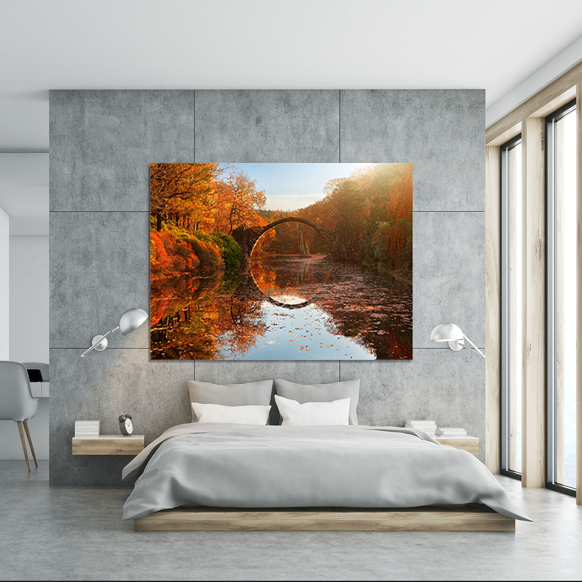 Autumn Lake Canvas Print or Poster - Canvas Art Rocks - 5