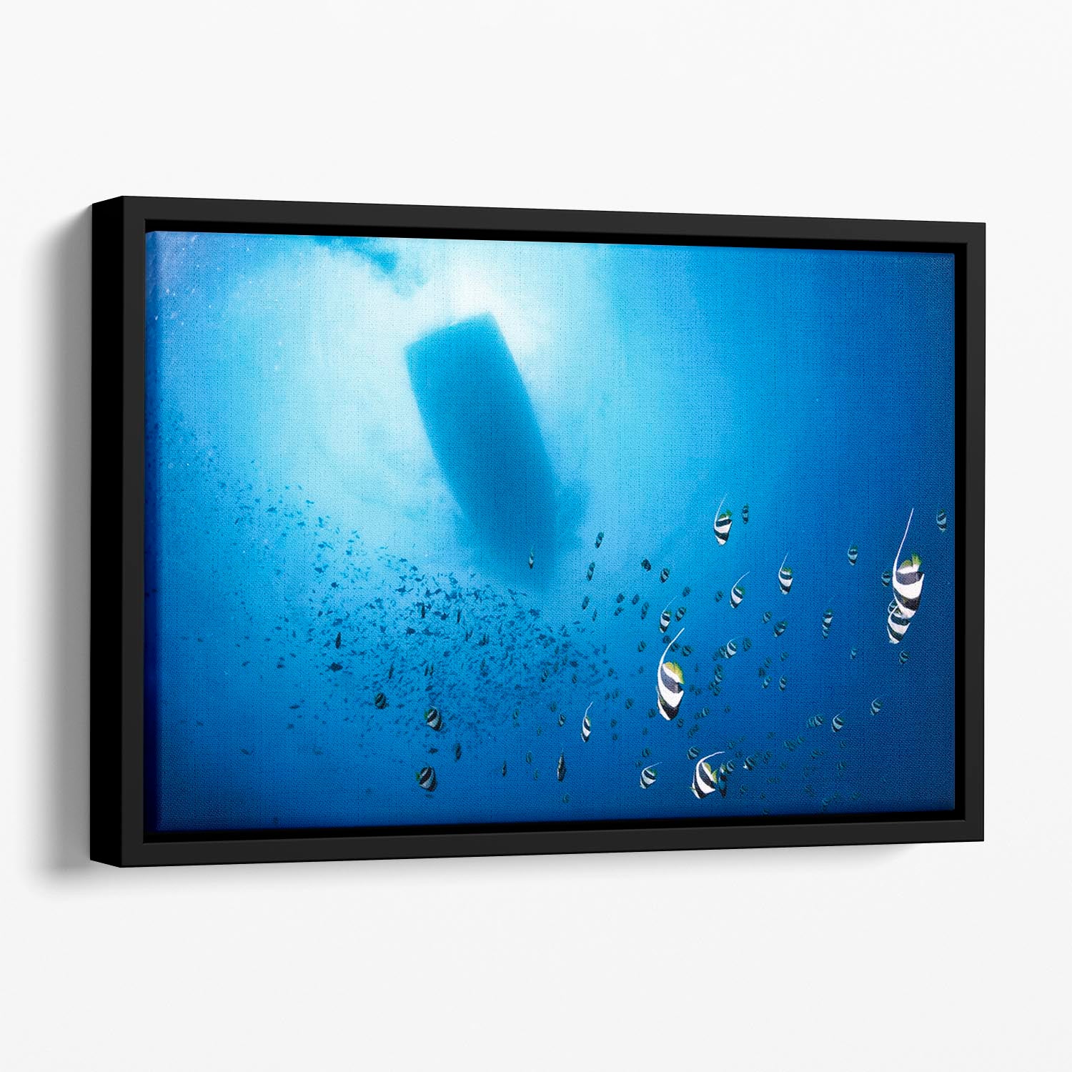 Storm Floating Framed Canvas - Canvas Art Rocks - 1