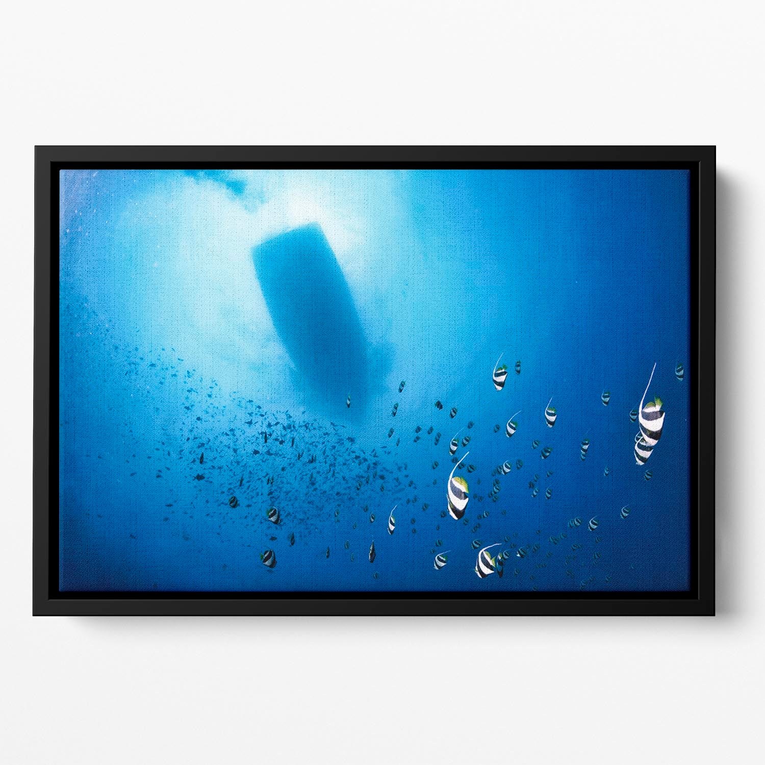 Storm Floating Framed Canvas - Canvas Art Rocks - 2