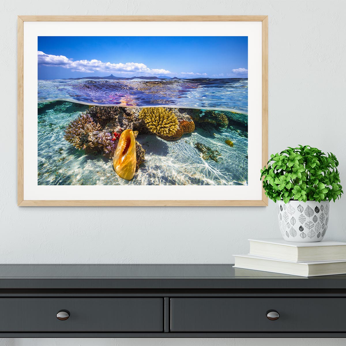 Lagoon Life Framed Print - Canvas Art Rocks - 3