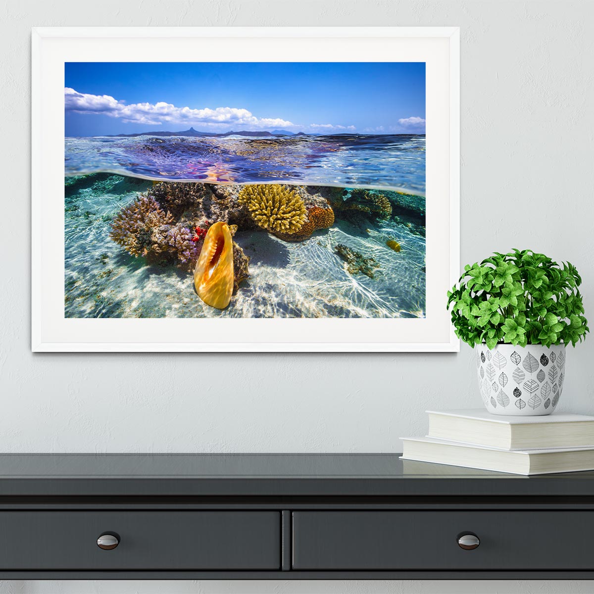 Lagoon Life Framed Print - Canvas Art Rocks - 5