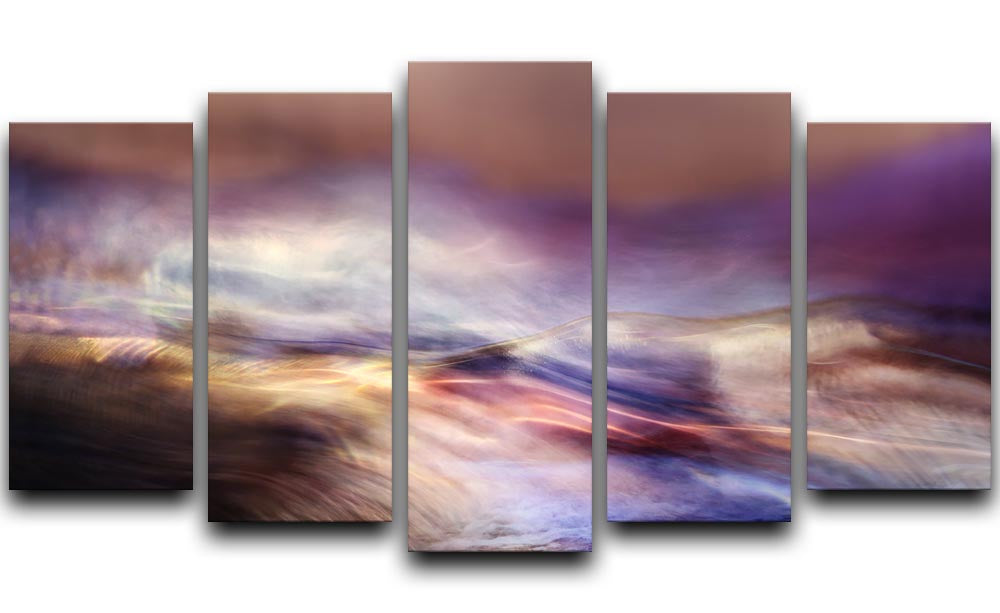 Wild River 5 Split Panel Canvas - Canvas Art Rocks - 1