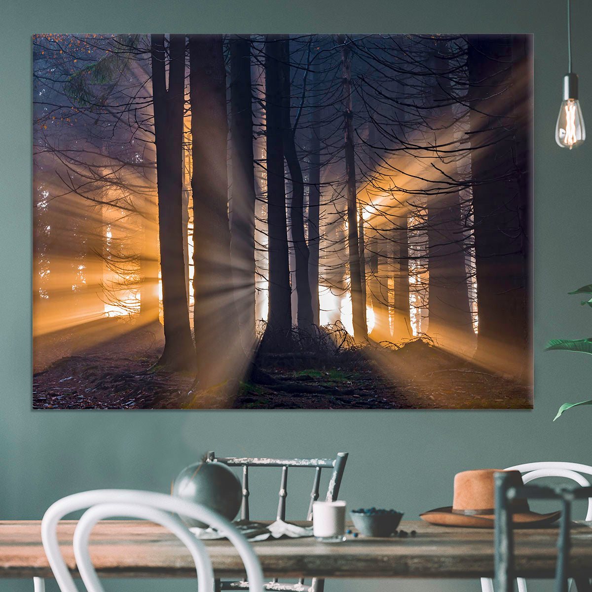 Autumn Forest Canvas Print or Poster - Canvas Art Rocks - 3