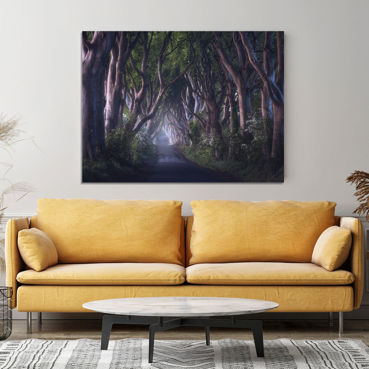 The Dark Hedges Canvas Print or Poster - Canvas Art Rocks - 4
