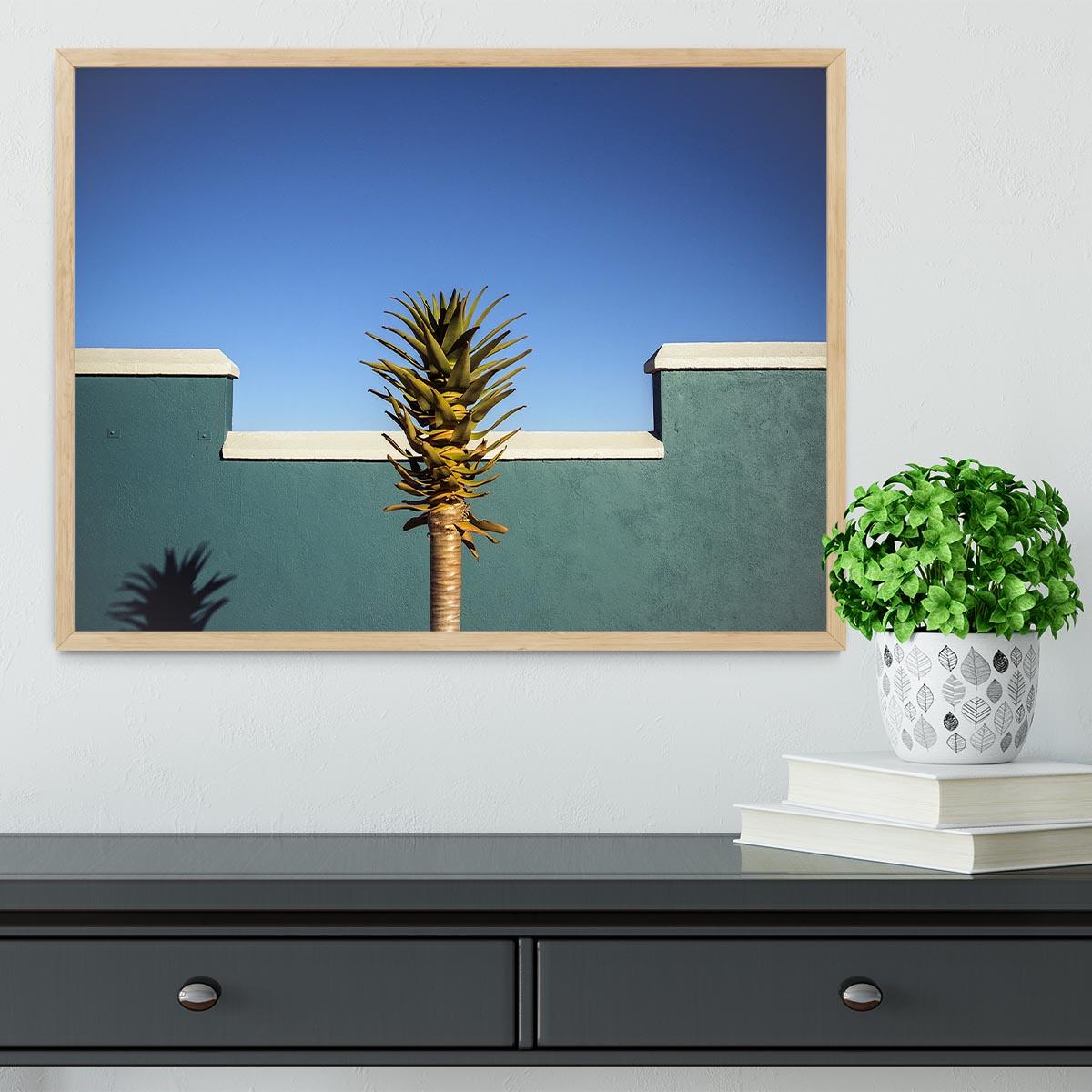 The Desert Blooms Framed Print - Canvas Art Rocks - 4