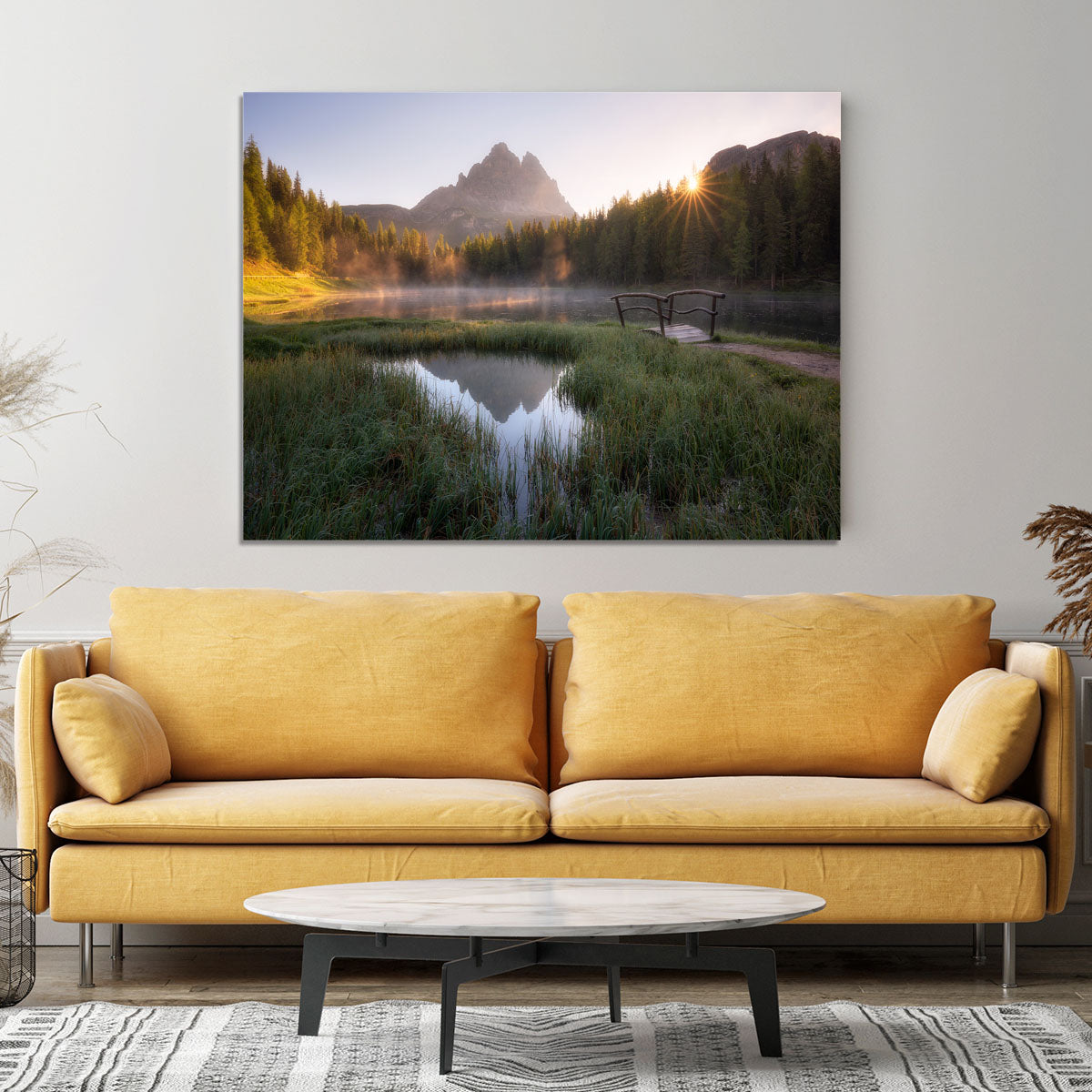 Morning Silence Canvas Print or Poster - Canvas Art Rocks - 4