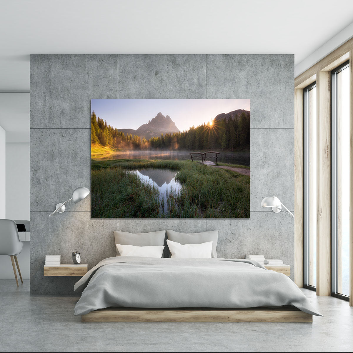 Morning Silence Canvas Print or Poster - Canvas Art Rocks - 5