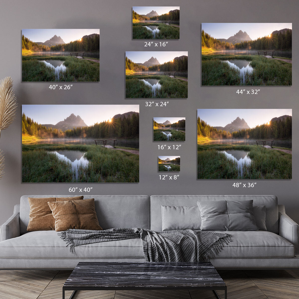 Morning Silence Canvas Print or Poster - Canvas Art Rocks - 7