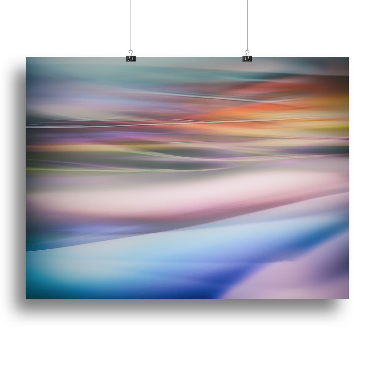 Coloured Waves 2 Canvas Print or Poster - Canvas Art Rocks - 2