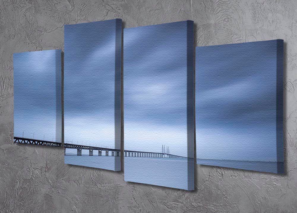 The Bridge 4 Split Panel Canvas - Canvas Art Rocks - 2