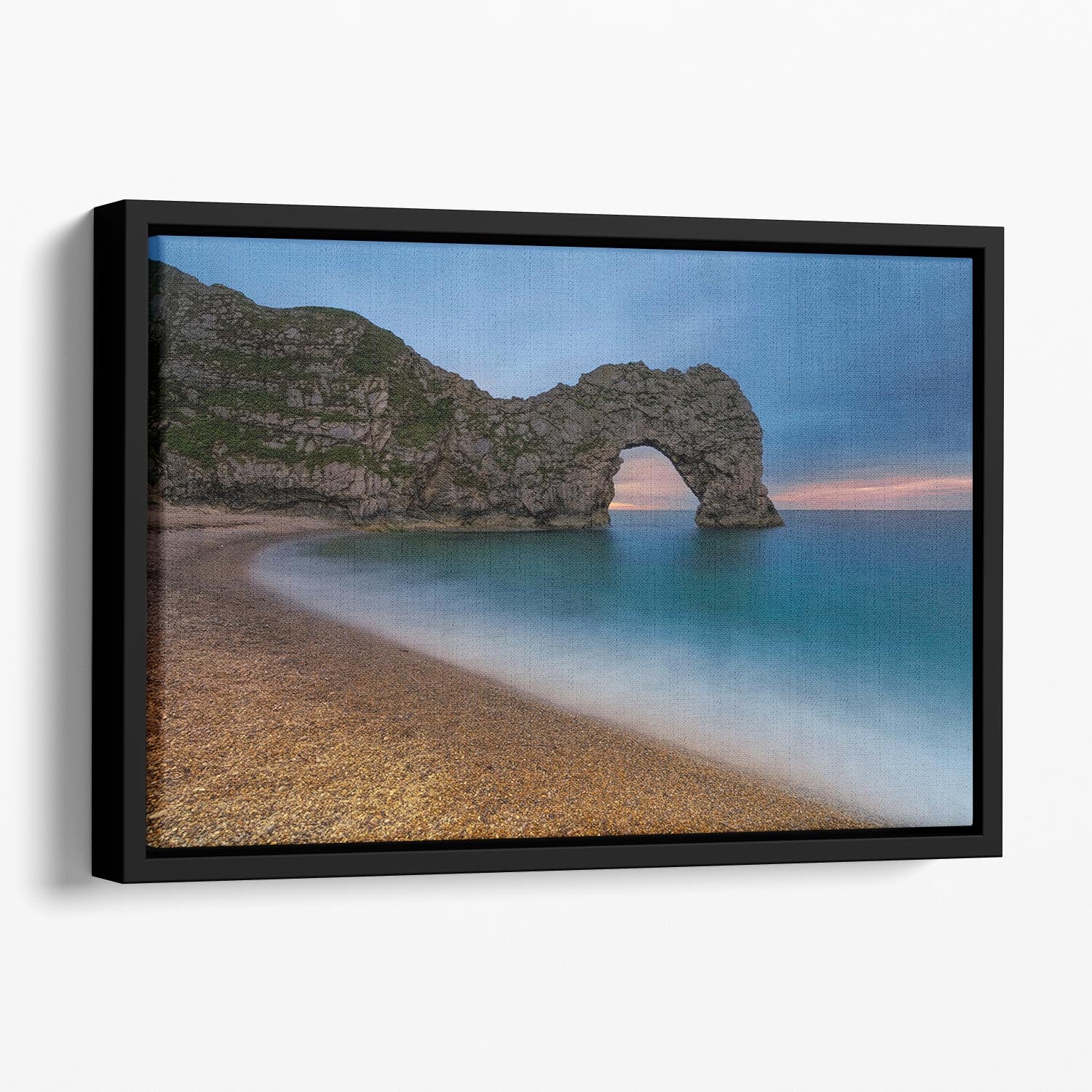 Dorset Floating Framed Canvas - Canvas Art Rocks - 1