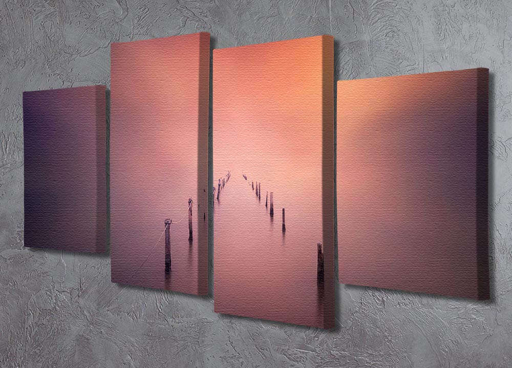 The Light 4 Split Panel Canvas - Canvas Art Rocks - 2