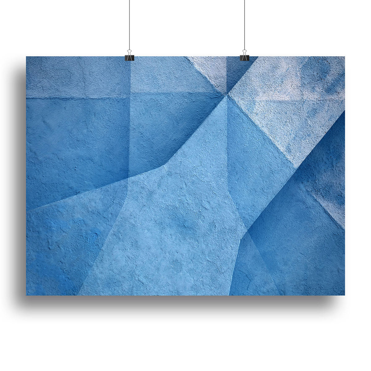 Blue Abstract Canvas Print or Poster - Canvas Art Rocks - 2