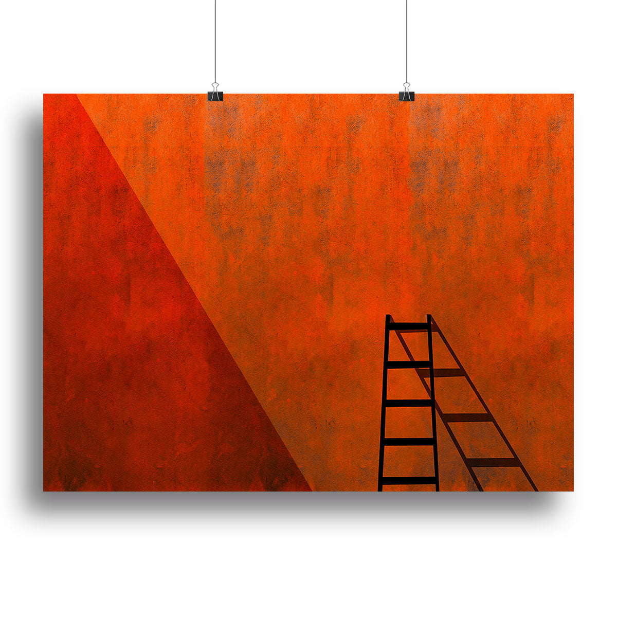 A Ladder And Its Shadow Canvas Print or Poster - Canvas Art Rocks - 2