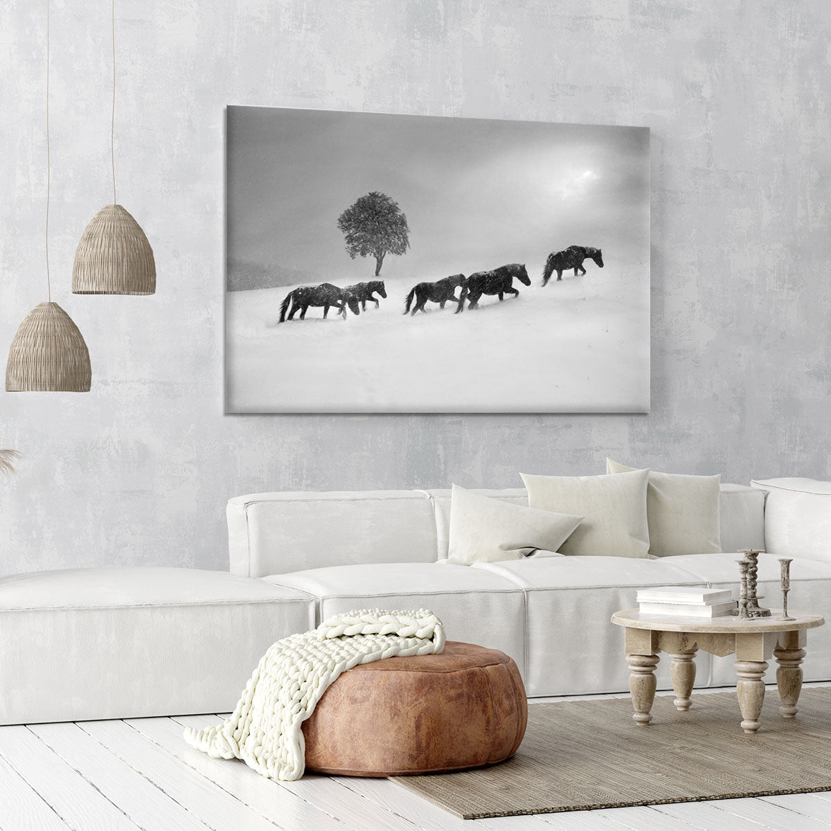 Icelandic Horses Canvas Print or Poster - Canvas Art Rocks - 6