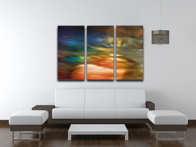 Daydreaming 3 Split Panel Canvas Print - Canvas Art Rocks - 3