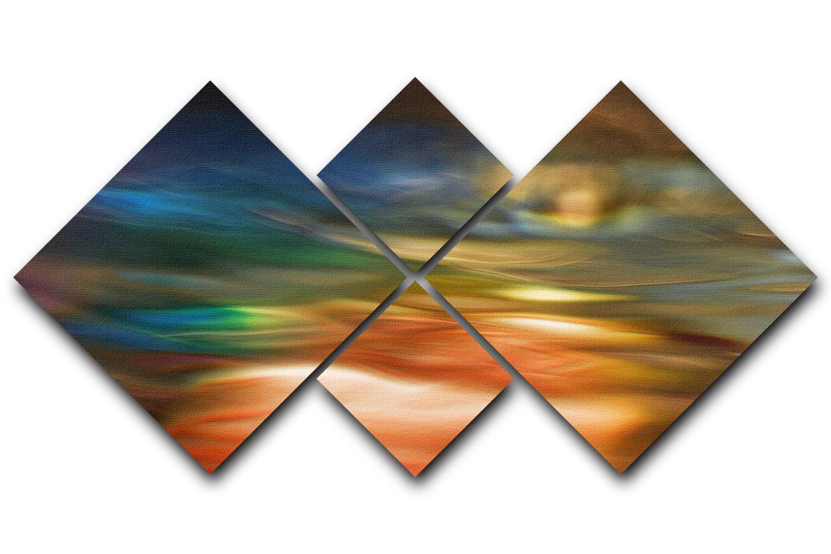 Daydreaming 4 Square Multi Panel Canvas - Canvas Art Rocks - 1