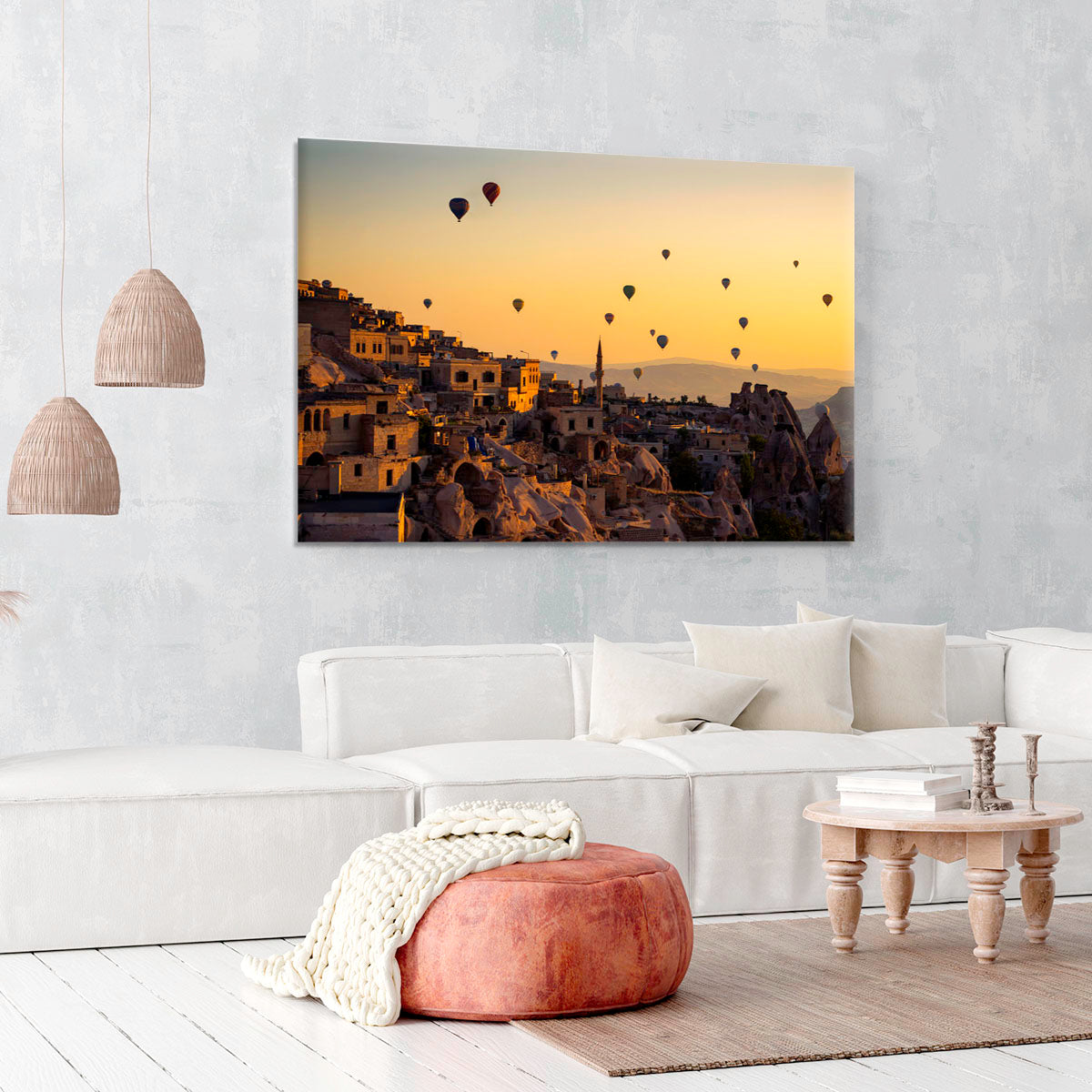 Sunrise Over Cappadocia Canvas Print or Poster - Canvas Art Rocks - 6