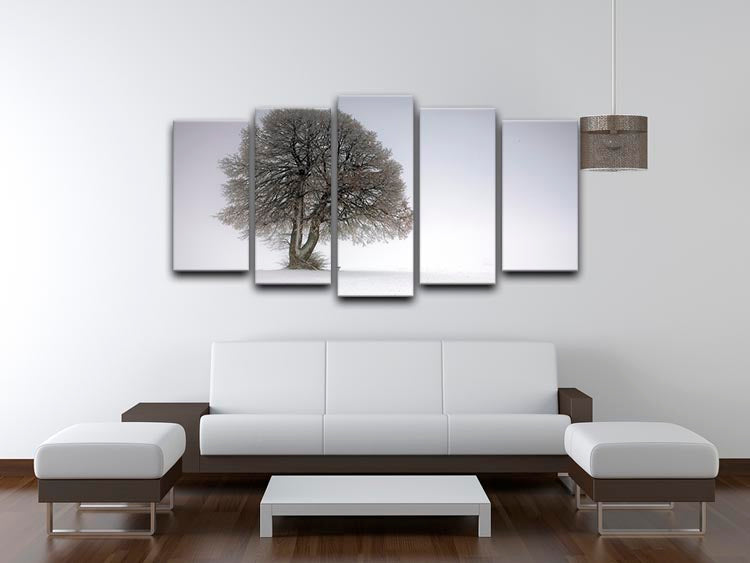 Winter Tree 5 Split Panel Canvas - Canvas Art Rocks - 3