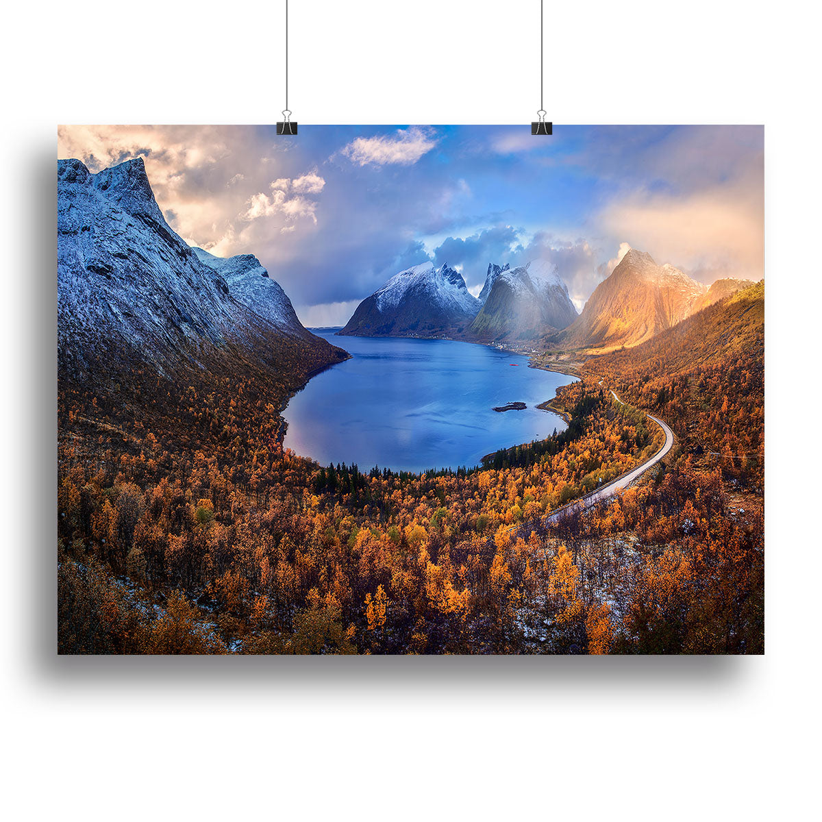 Autumn In Senja Canvas Print or Poster - Canvas Art Rocks - 2