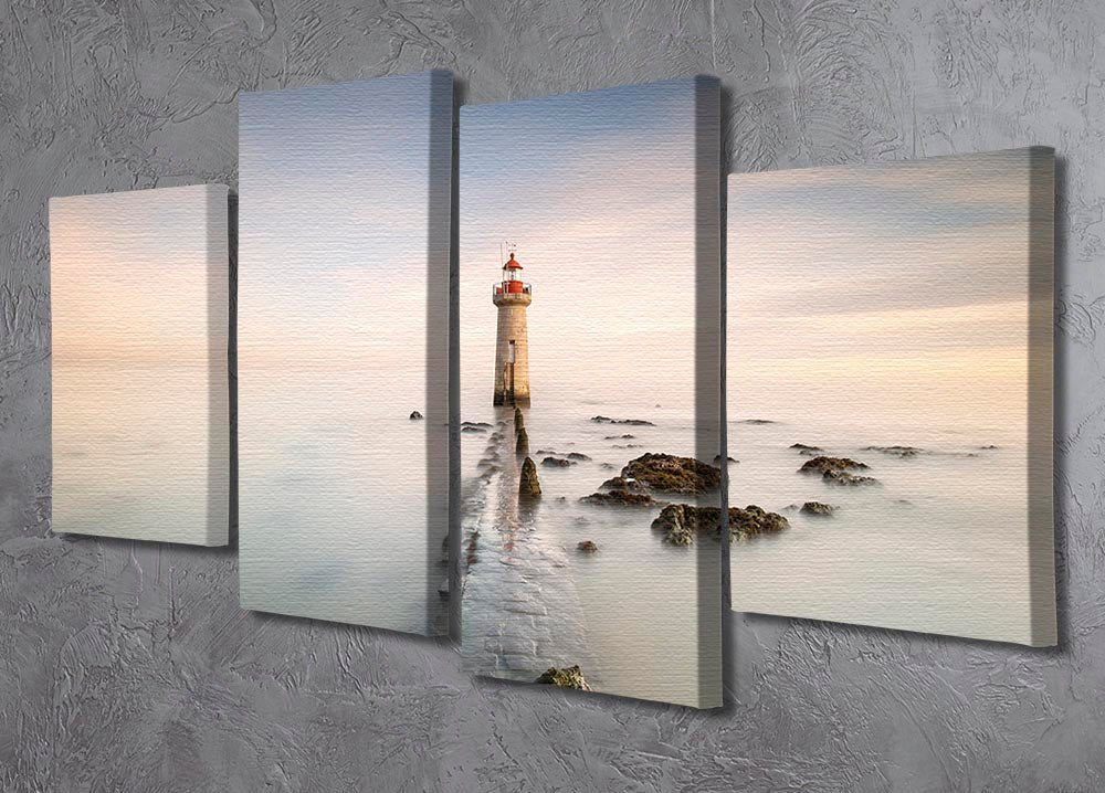 Lighthouse 4 Split Panel Canvas - Canvas Art Rocks - 2