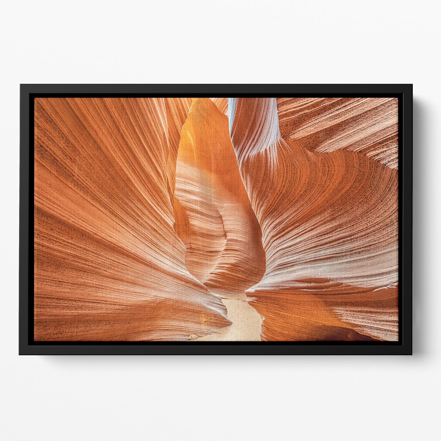 Passage To The Temple Floating Framed Canvas - Canvas Art Rocks - 2