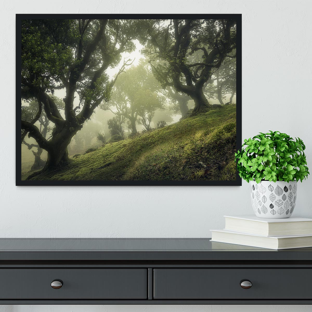 Enchanted Forest Framed Print - Canvas Art Rocks - 2