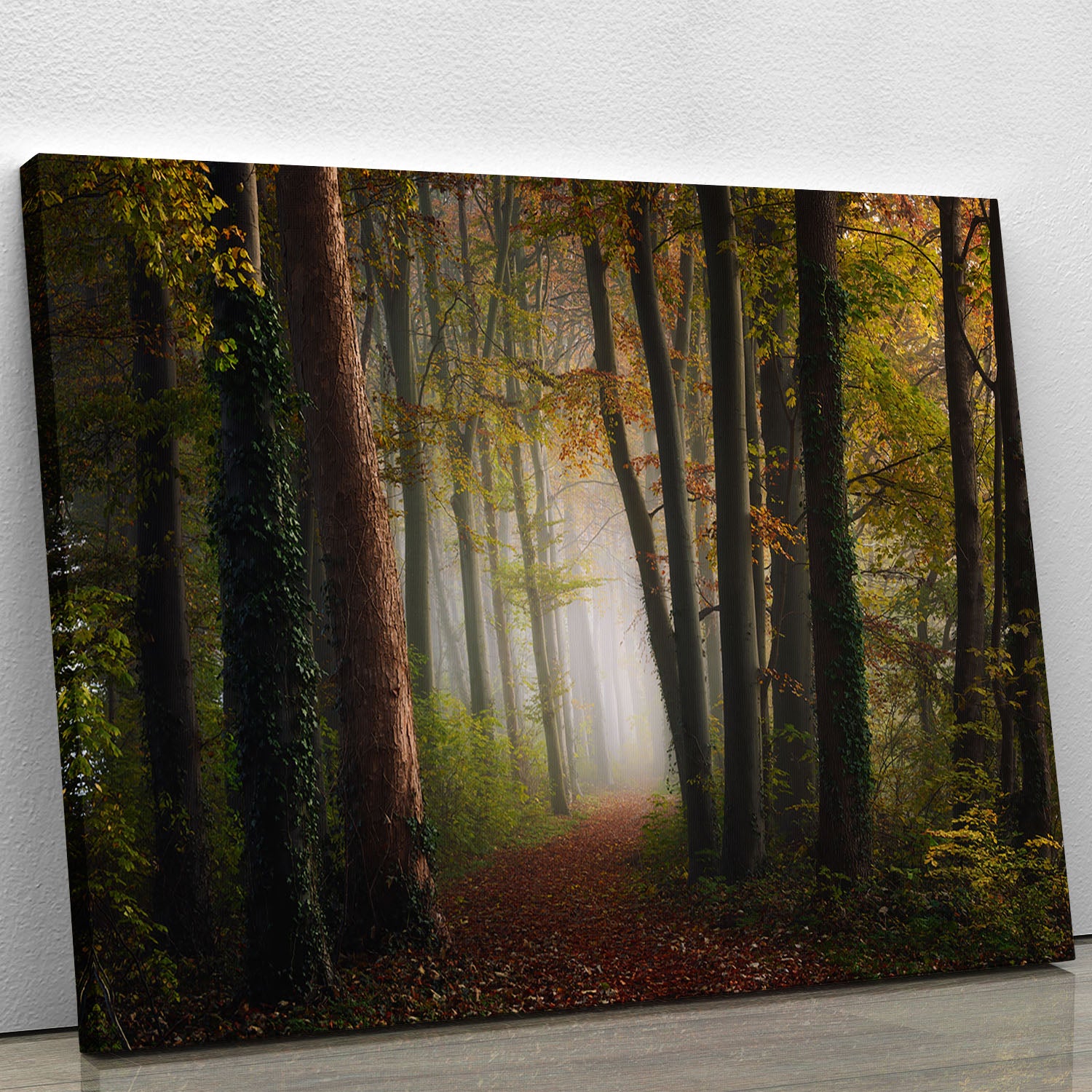 Autumn Colorful Forest Canvas Print or Poster - Canvas Art Rocks - 1