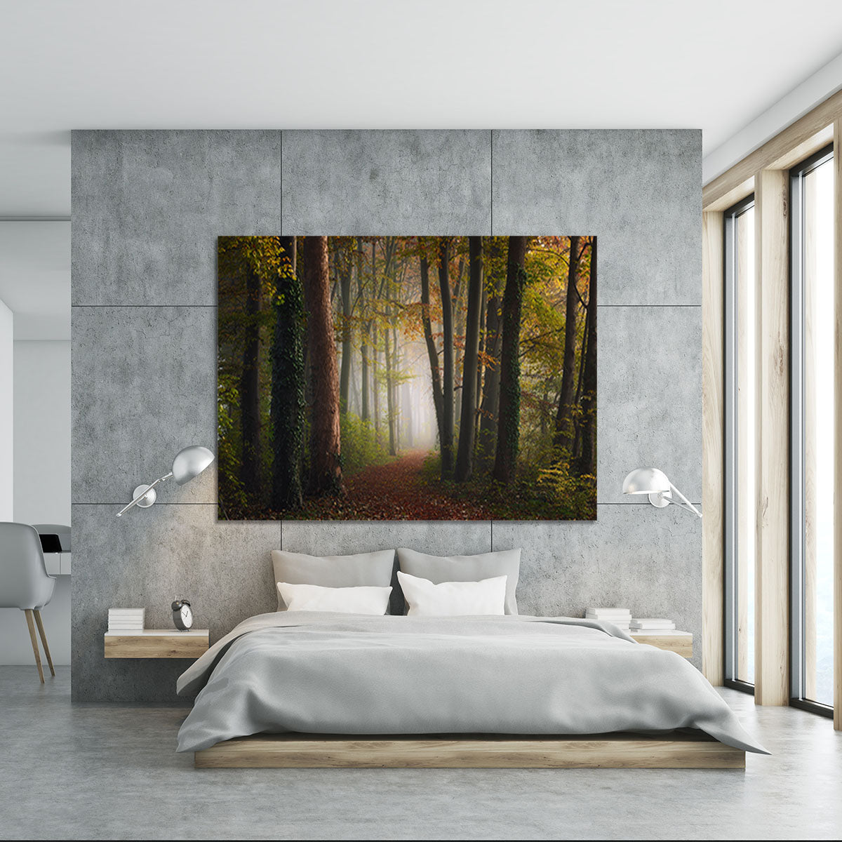 Autumn Colorful Forest Canvas Print or Poster - Canvas Art Rocks - 5