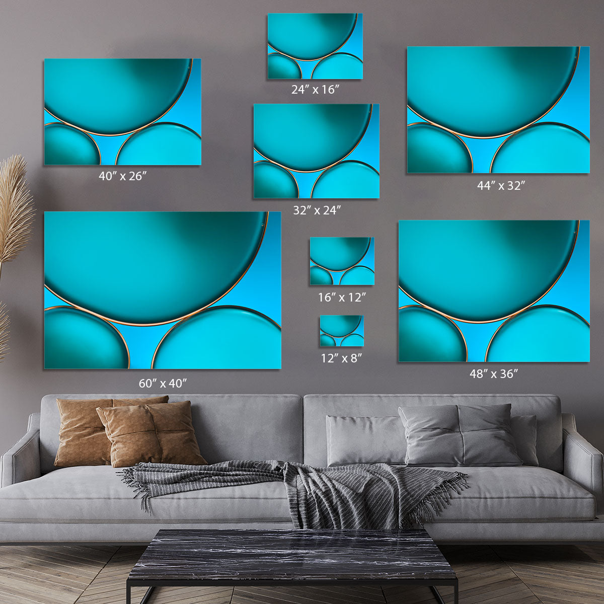 Oil And Water Canvas Print or Poster - Canvas Art Rocks - 7