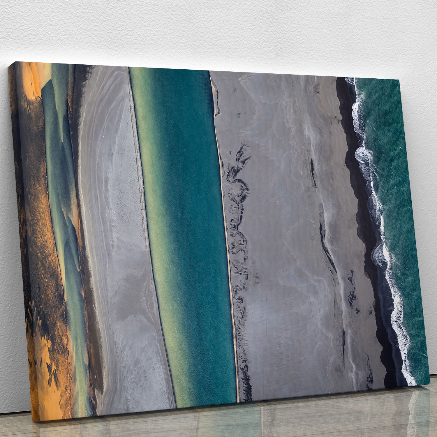 Icelandic Coastline Canvas Print or Poster - Canvas Art Rocks - 1