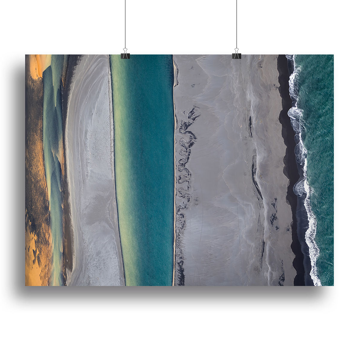 Icelandic Coastline Canvas Print or Poster - Canvas Art Rocks - 2