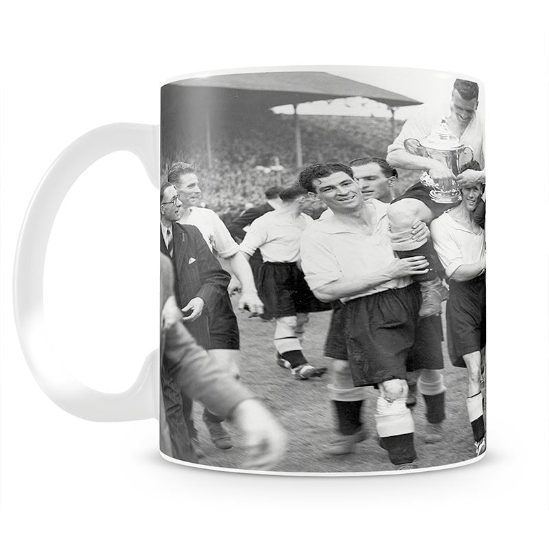 1946 FA Cup final at Wembley Charlton Athletic v Derby County Mug - Canvas Art Rocks - 1