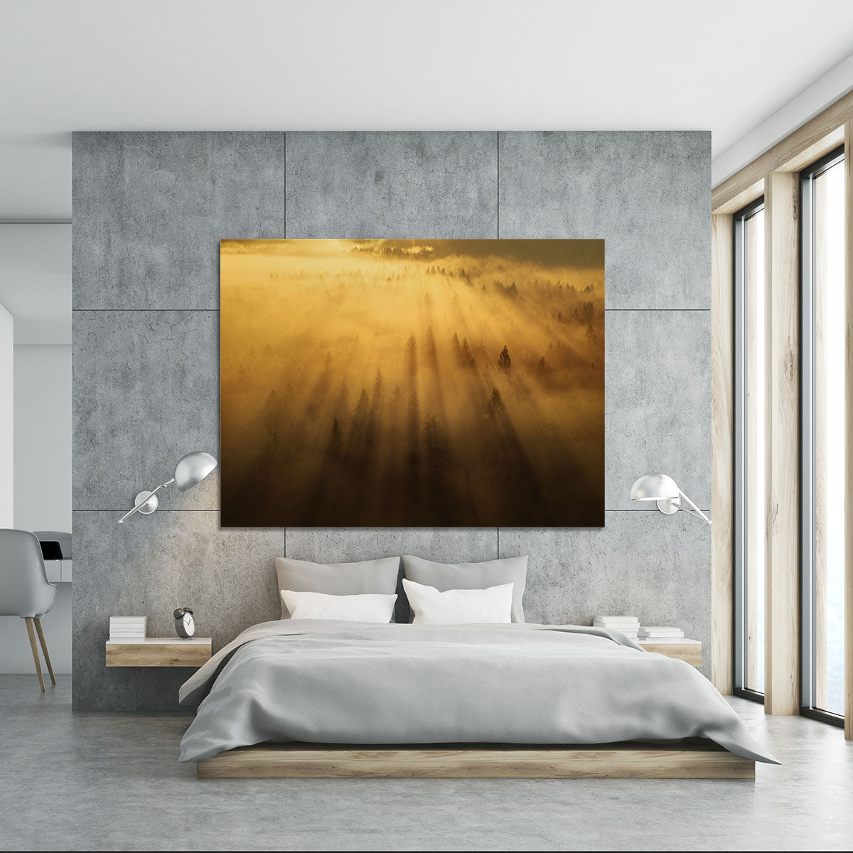 Morning In The Forest Canvas Print or Poster - Canvas Art Rocks - 5