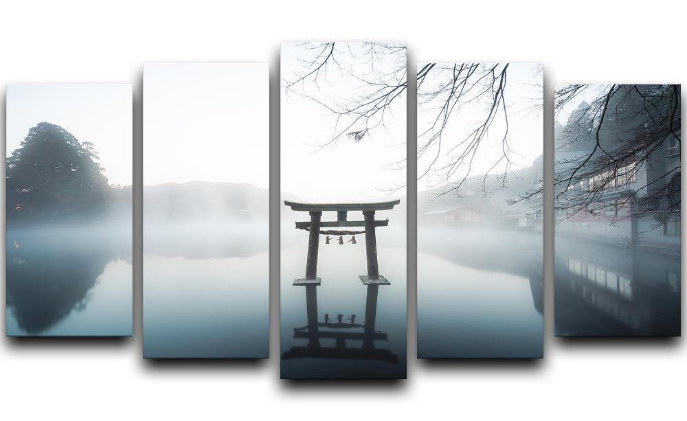 Japan 5 Split Panel Canvas - Canvas Art Rocks - 1
