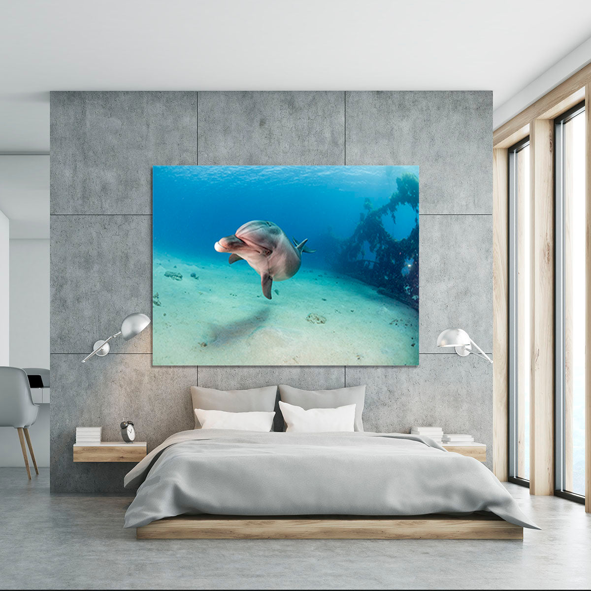Dolphin Canvas Print or Poster - Canvas Art Rocks - 5