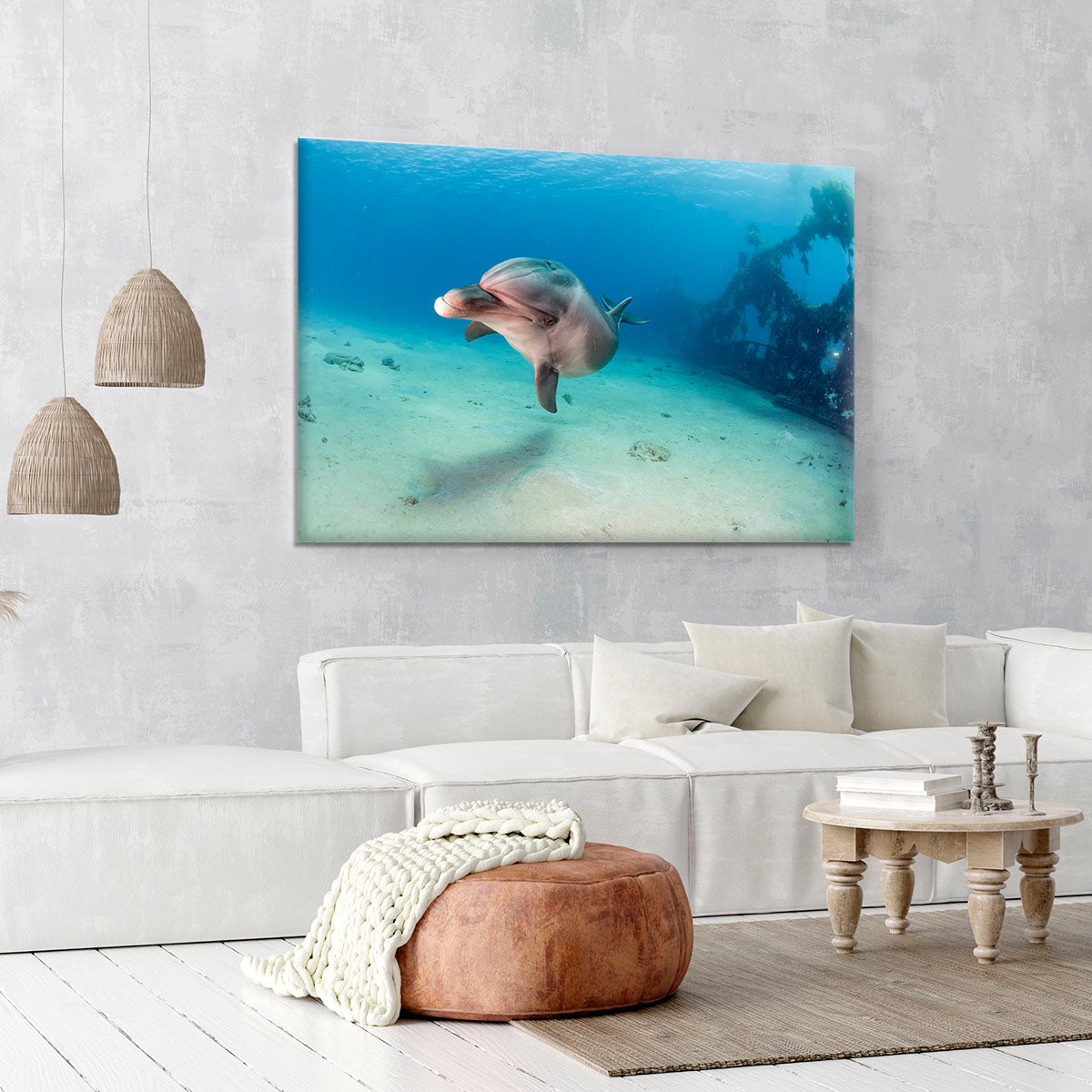 Dolphin Canvas Print or Poster - Canvas Art Rocks - 6