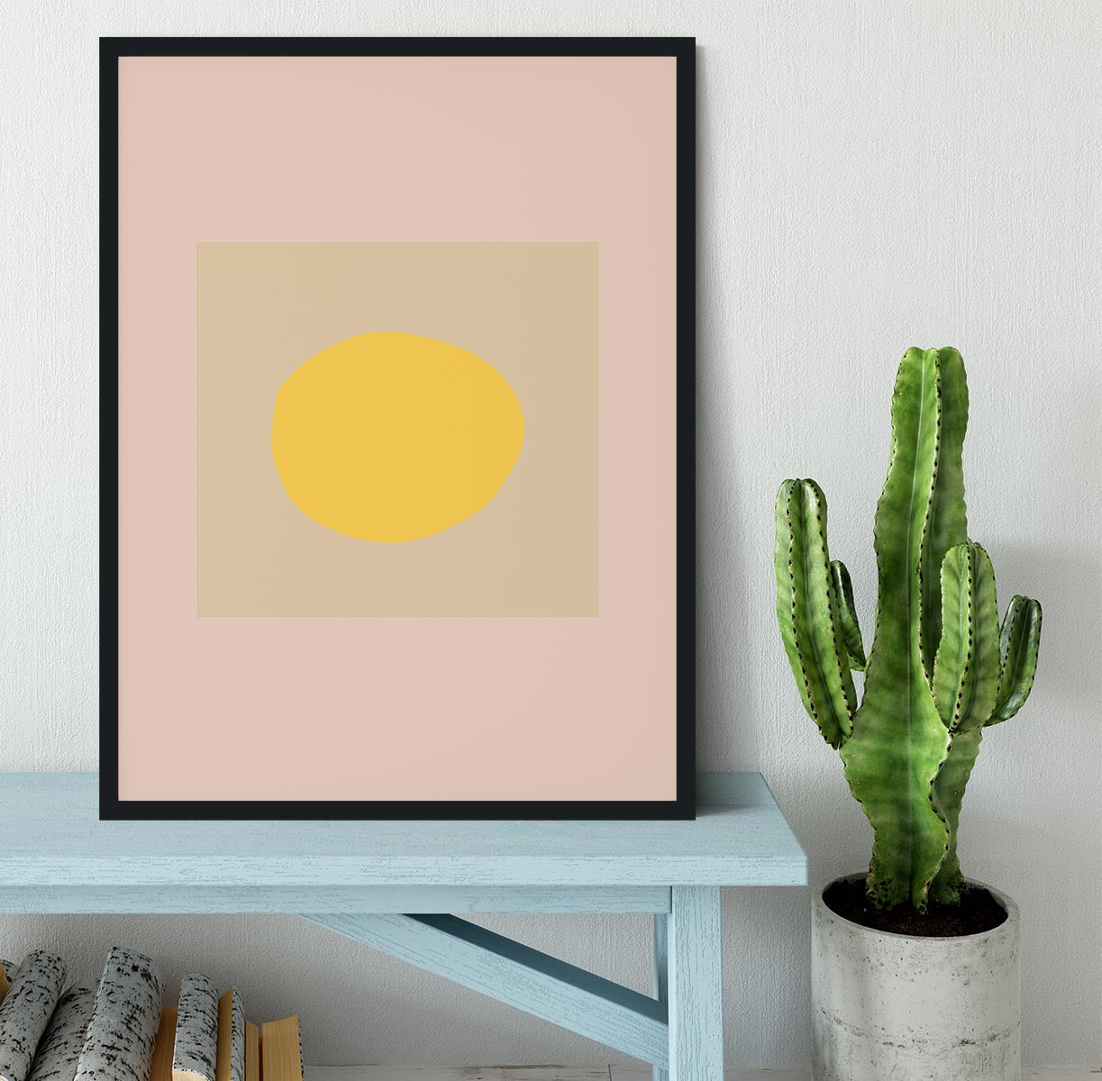 The Sun Framed Print - Canvas Art Rocks - 2