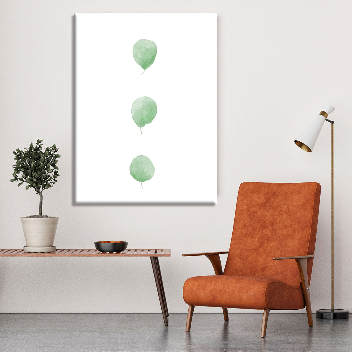 Birch Leaves in Row Canvas Print or Poster - Canvas Art Rocks - 6