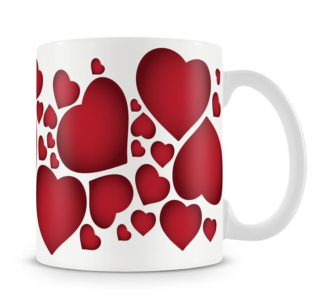 Personalised Mug - Scatter Heart b