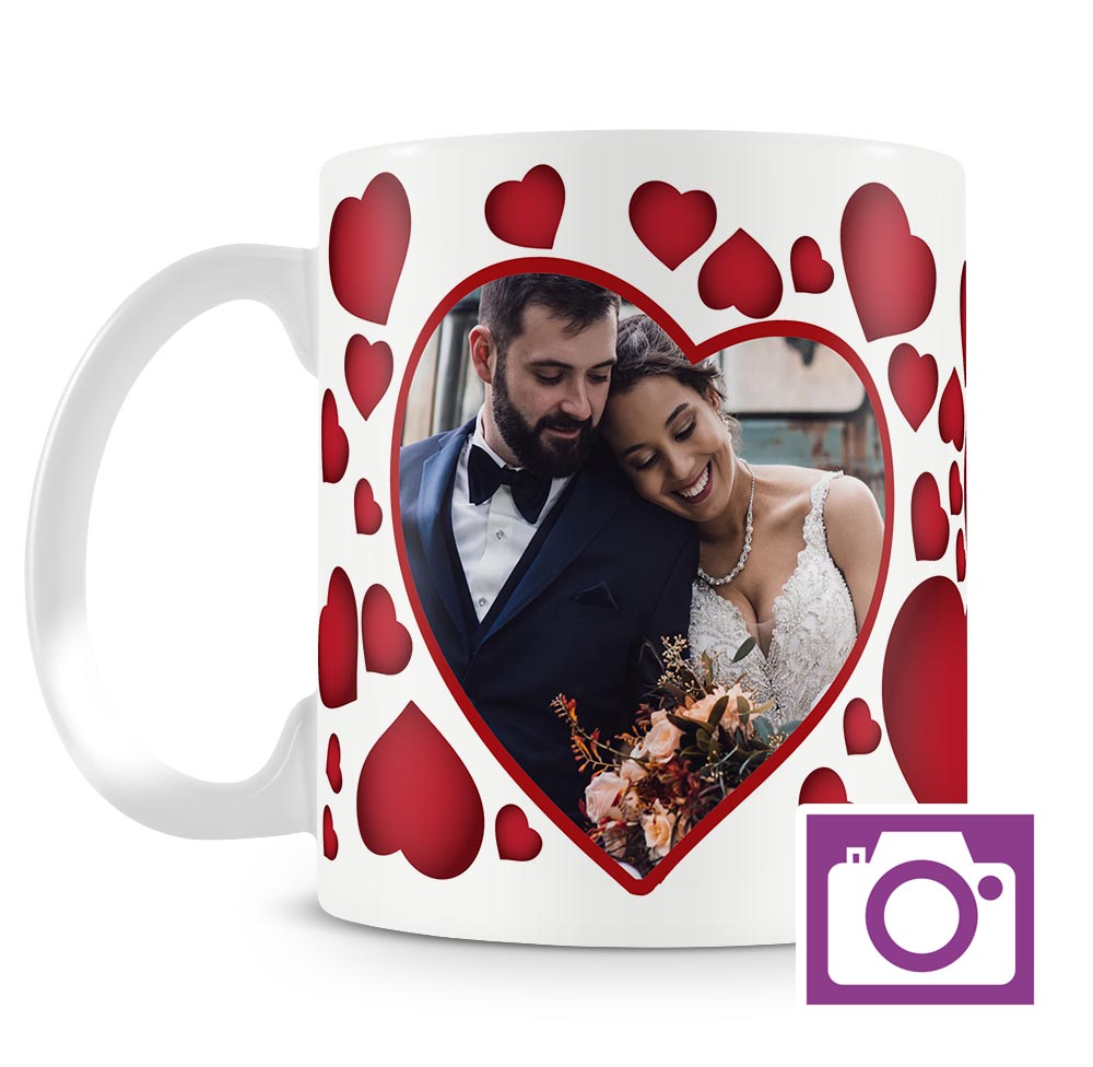 Personalised Mug - Scatter Heart a