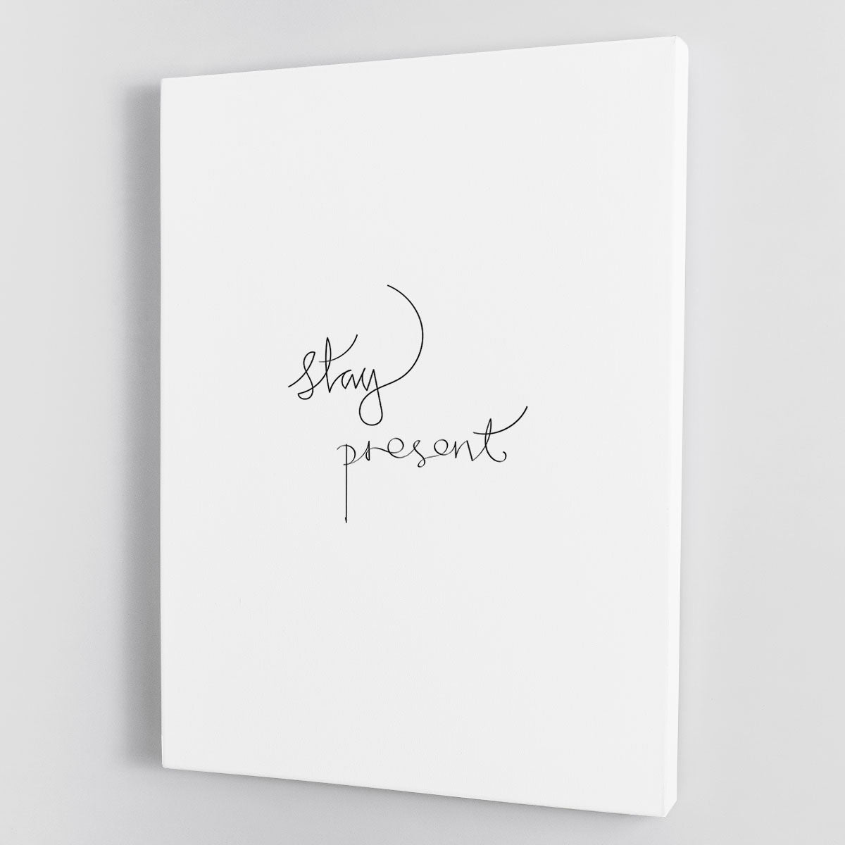 Stay Present Canvas Print or Poster - Canvas Art Rocks - 1
