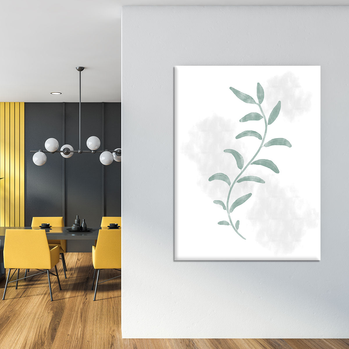Jazzy Leaves Canvas Print or Poster - Canvas Art Rocks - 4